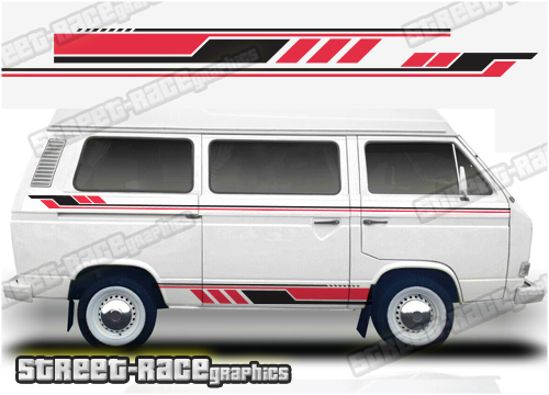 VW Transporter T25 & T3 stickers 036