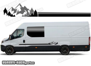 Iveco Daily camper van stickers 103