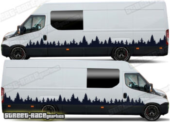 Iveco Daily camper van stickers 108