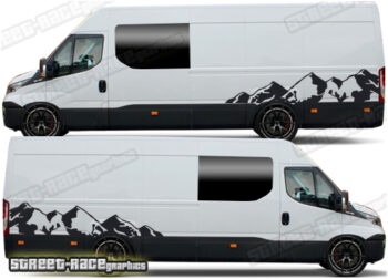 Iveco Daily camper van stickers 111
