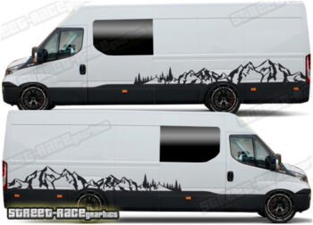 Iveco Daily camper van stickers 112