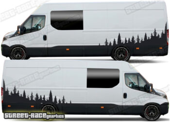 Iveco Daily camper van stickers 113