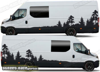 Iveco Daily camper van stickers 114