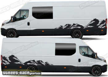 Iveco Daily camper van stickers 115