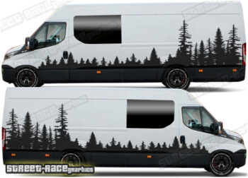 Iveco Daily camper van stickers 116