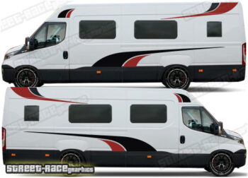Iveco Daily camper van stickers 117
