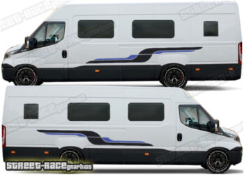 Iveco Daily camper van stickers 123