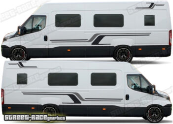 Iveco Daily camper van stickers 124