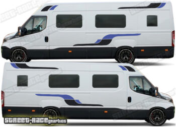 Iveco Daily camper van stickers 125