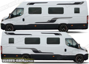 Iveco Daily camper van stickers 128