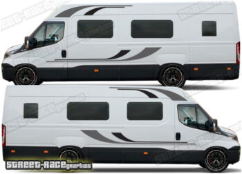 Iveco Daily camper van stickers 129