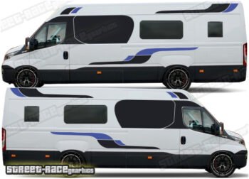 Iveco Daily camper van stickers 131