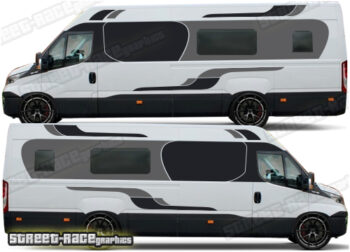 Iveco Daily camper van stickers 132