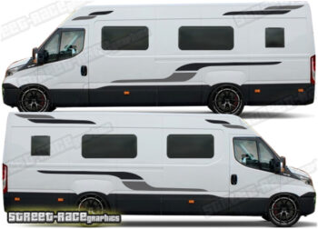 Iveco Daily camper van stickers 136