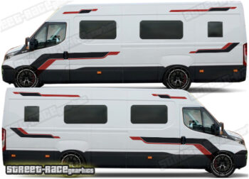 Iveco Daily camper van stickers 137