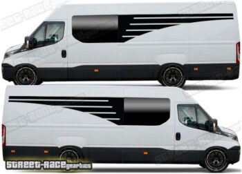 Iveco Daily camper van stickers 144 - Window extender panel