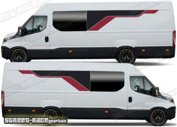 Iveco Daily camper van stickers 148