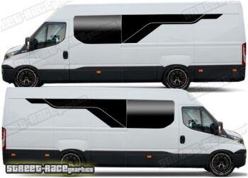 Iveco Daily camper van stickers 149 - Window extender panel