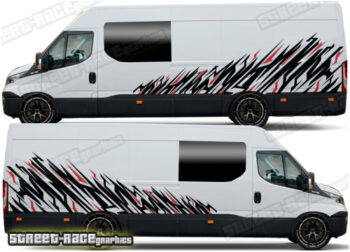 Iveco Daily camper van stickers 159