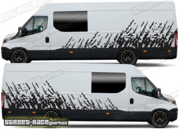 Iveco Daily camper van stickers 163
