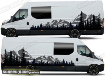 Iveco Daily camper van stickers 165