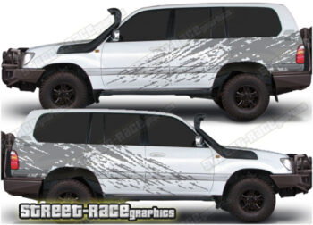 Toyota Land Cruiser 80 & 100 series 006 - mud splatter