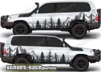 Toyota Land Cruiser 80 & 100 series 031 - Mountains