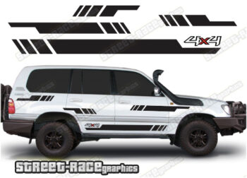 Toyota Land Cruiser 80 & 100 series 057 - racing stripes