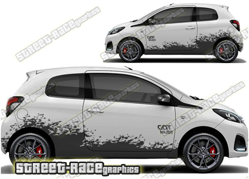 Peugeot 107 & 108 large graphics 026