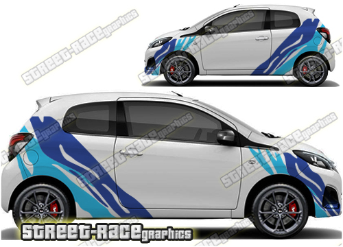Peugeot 107 & 108 large graphics 035