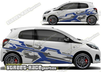 Peugeot 107 & 108 large graphics 043