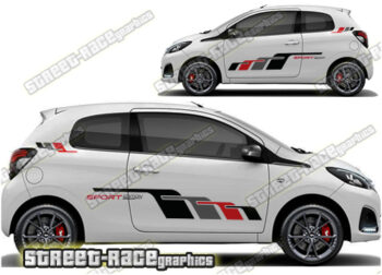 Peugeot 107 & 108 large graphics 048
