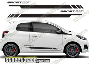 Peugeot 108 racing stripes 102