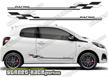 Peugeot 108 racing stripes 104