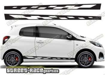 Peugeot 108 racing stripes 105