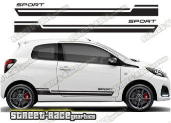Peugeot 108 racing stripes 109