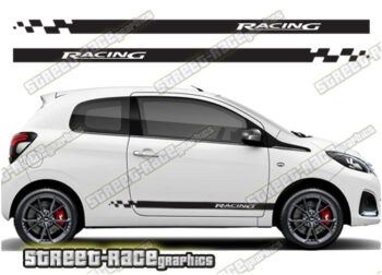 Peugeot 108 racing stripes 110