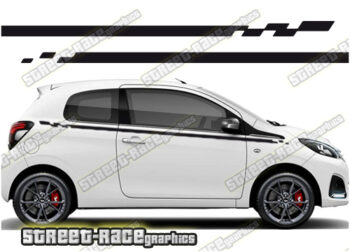 Peugeot 108 racing stripes 112