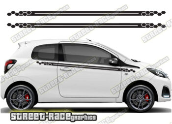Peugeot 108 racing stripes 113