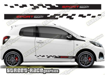 Peugeot 108 racing stripes 115
