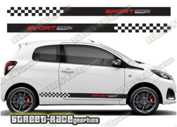 Peugeot 108 racing stripes 117