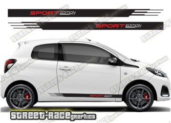 Peugeot 108 racing stripes 119