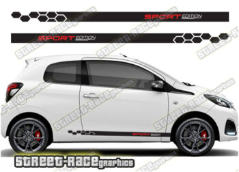 Peugeot 108 racing stripes 120