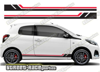 Peugeot 108 racing stripes 127