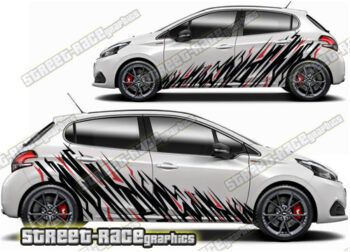 Peugeot 208 large graphics 021