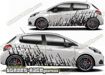 Peugeot 208 large graphics 023