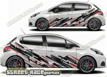 Peugeot 208 large graphics 025