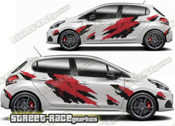 Peugeot 208 large graphics 027