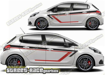 Peugeot 208 large graphics 029