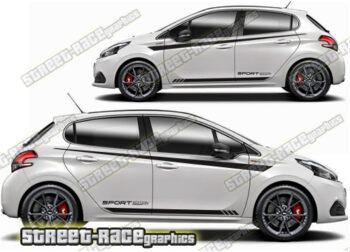 Peugeot 208 large graphics 031